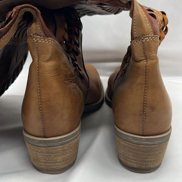 Multicolored Brown Leather Summit by White Mountain Boots - Picture 8 of 8
